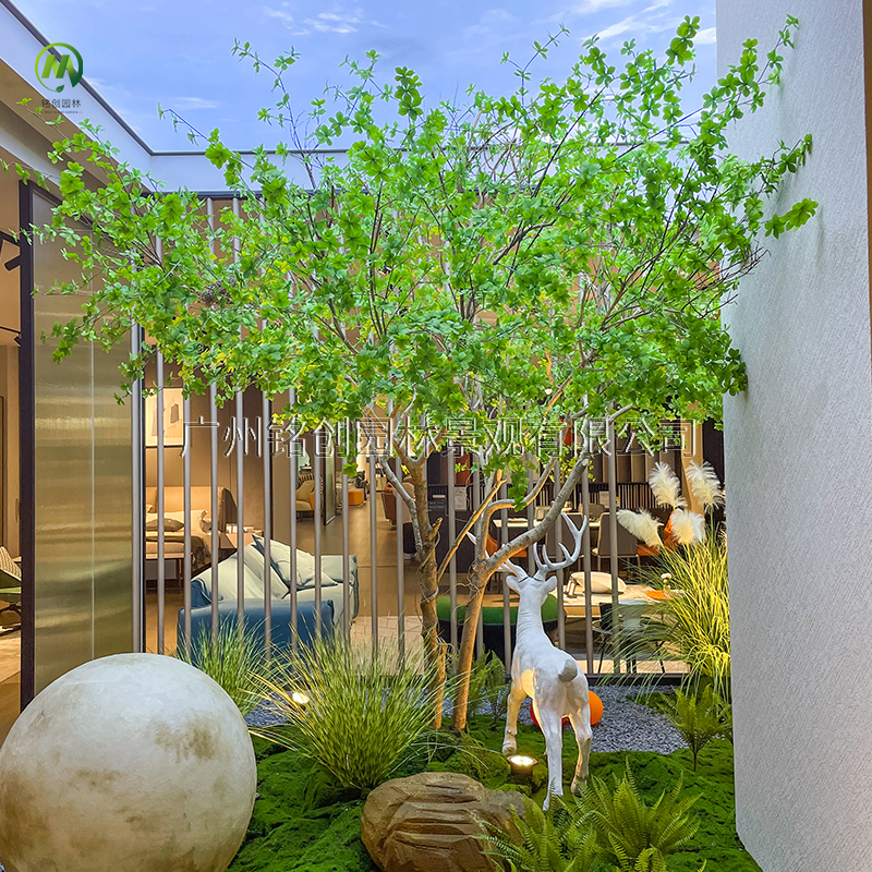 室内仿真植物造景