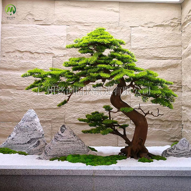 山西得一. 理想国松树造景