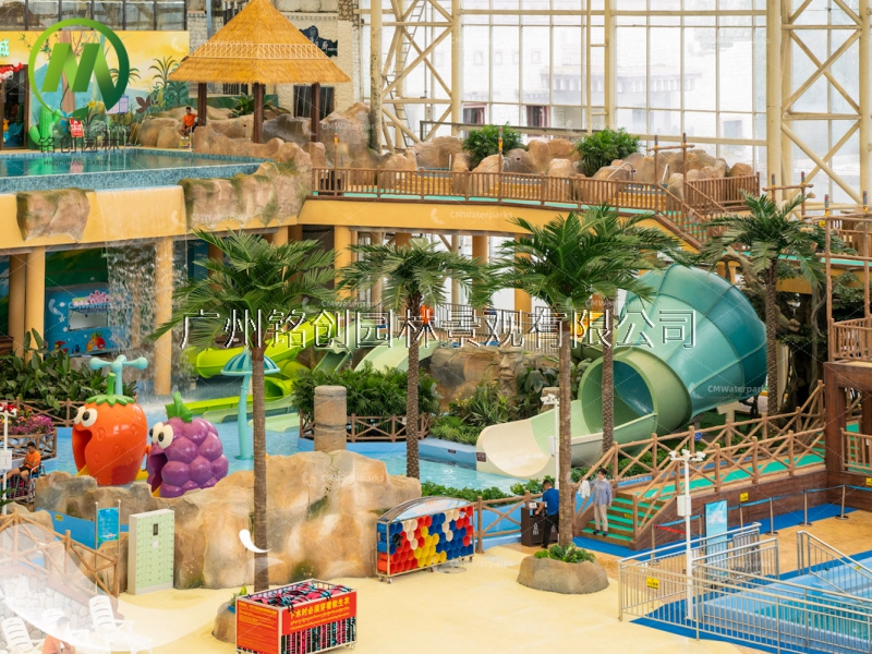 热带风情西藏鸣升水乐园案例